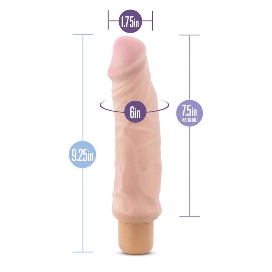 Realistisk Dildo Blush Au Naturel Home Wrecker TPE  5,1 cm (20,3 cm) #9