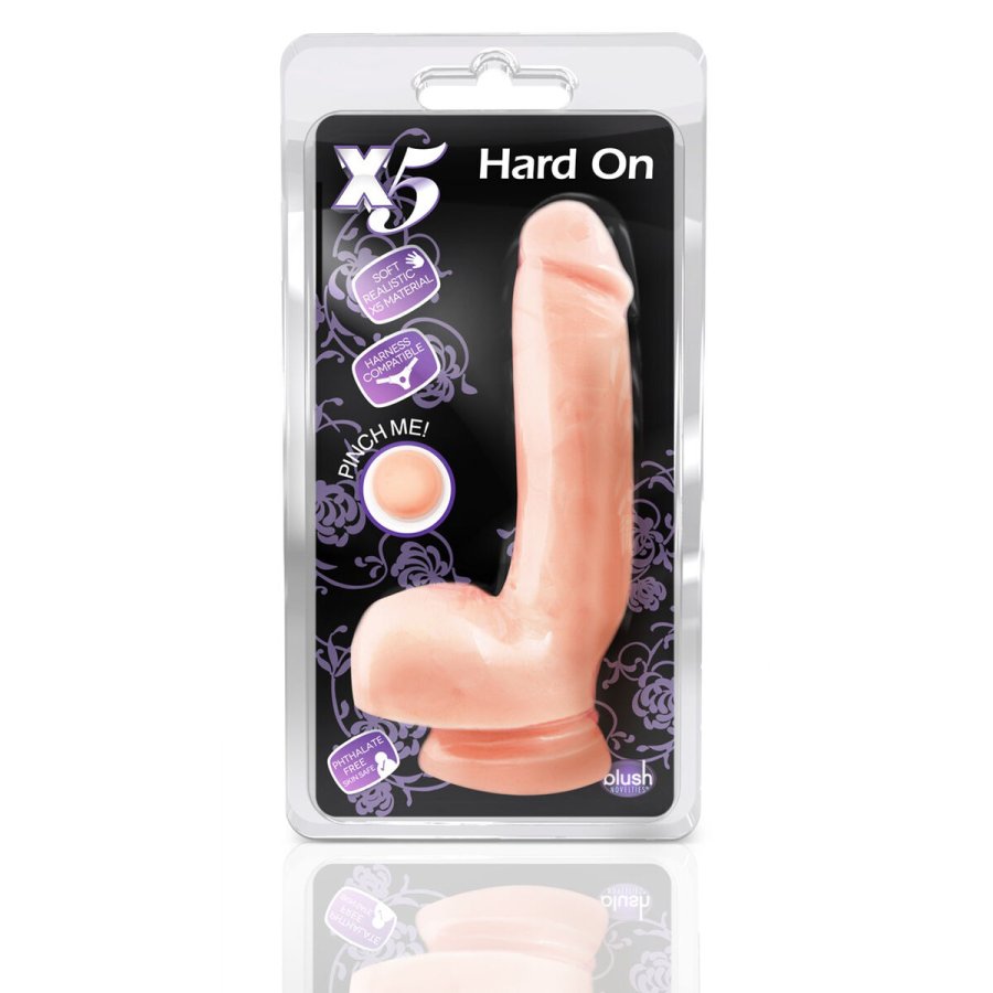 Realistisk Dildo Blush X5 TPE  4,8 cm (17,1 cm) #11
