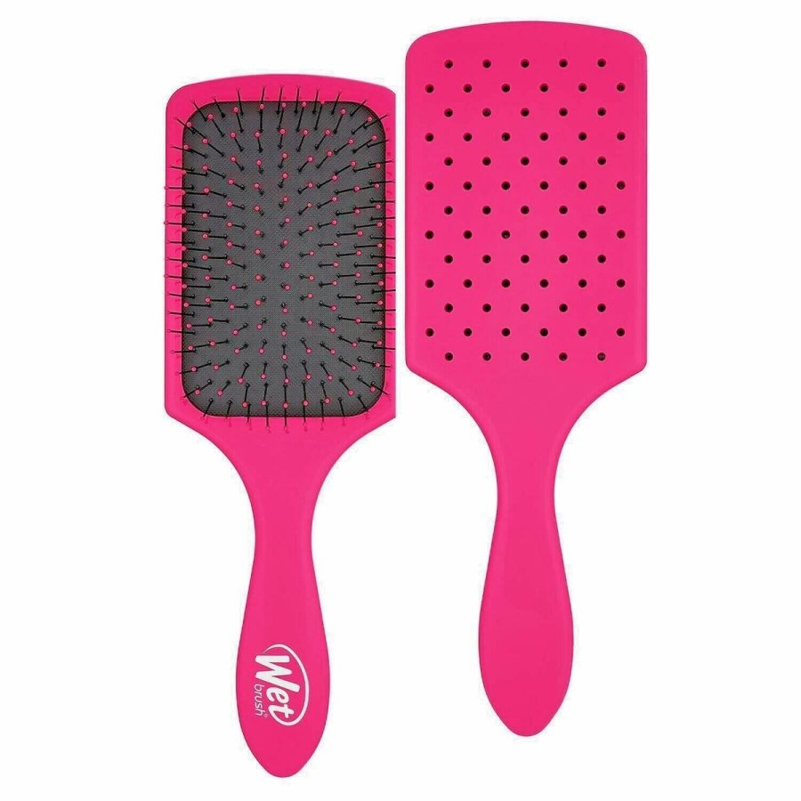 Brste til Glatning af Hret The Wet Brush Pink Rektangulr #1
