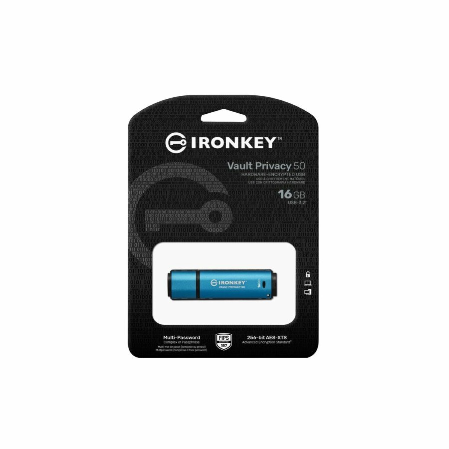 USB-stik Kingston IKVP50/16GB Bl 16 GB #2