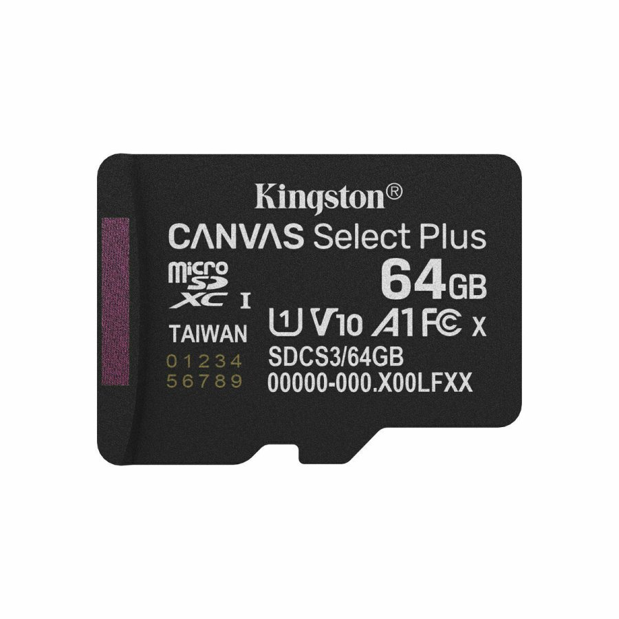 Mikro-SD-hukommelseskort med adapter Kingston SDCS3/64GBSP 64 GB #1