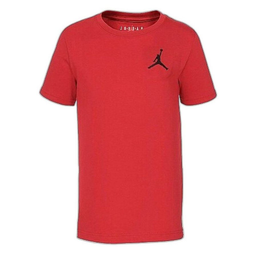 B�rne Kort�rmet T-shirt Nike JDB JUMPMAN AIR EMB 95A873 R78 R�d #2