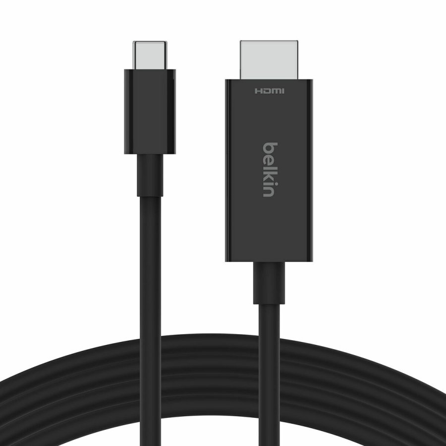 USB-C til HDMI-kabel Belkin AVC012bt2MBK Sort 2 m #1