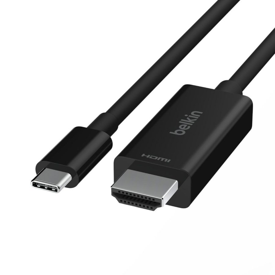 USB-C til HDMI-kabel Belkin AVC012bt2MBK Sort 2 m #4