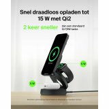 Tr�dl�s oplader Belkin WIZ034KQBK Sort #3