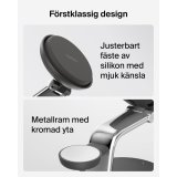 Tr�dl�s oplader Belkin WIZ040KQCH Sort #6