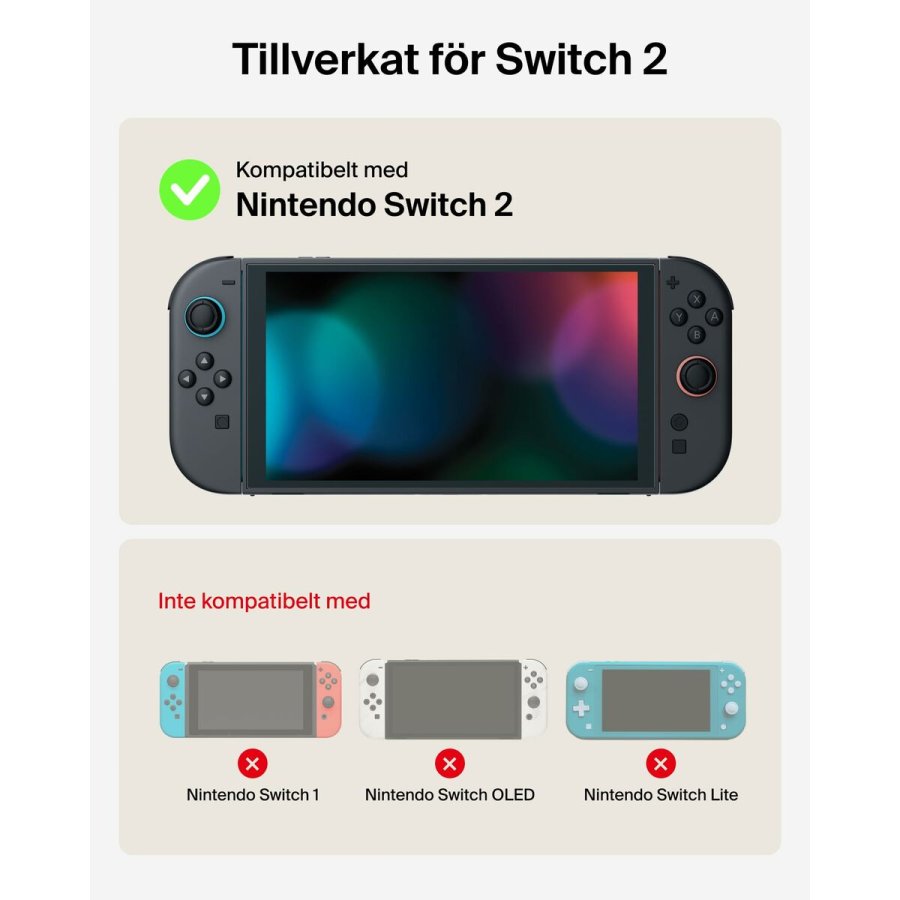 ske til Nintendo Switch 2 Belkin Sort #3