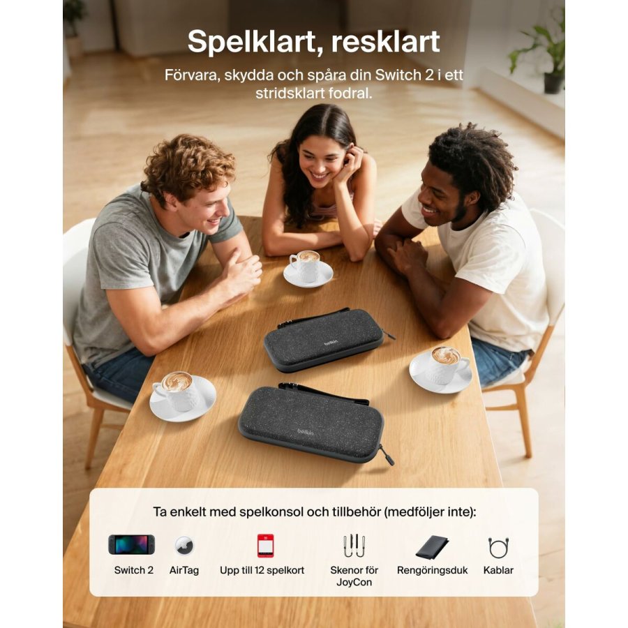 ske til Nintendo Switch 2 Belkin Sort #4