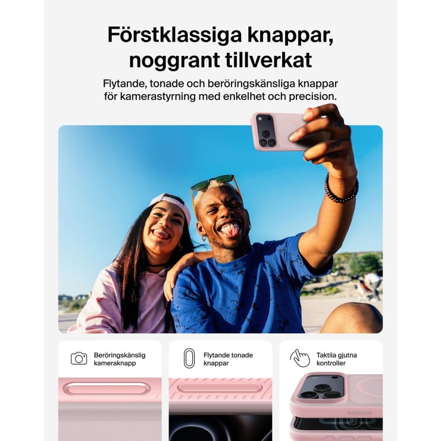 Mobilcover Belkin iPhone 17 Pro Max Pink Apple #7