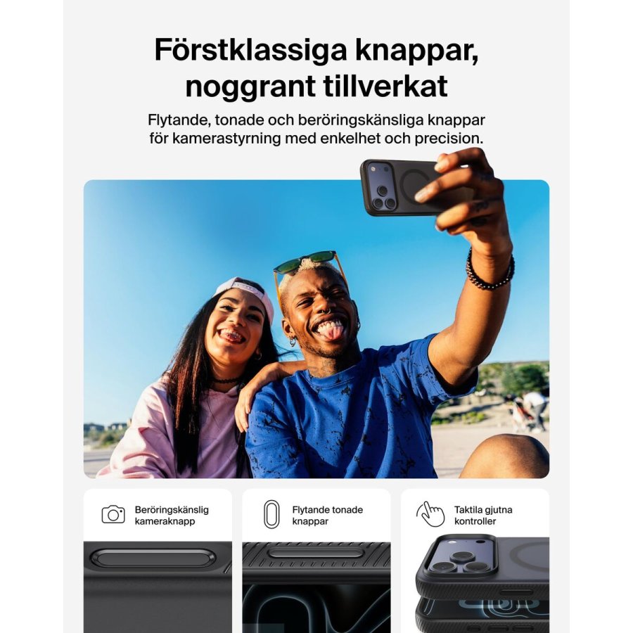 Mobilcover Belkin iPhone 17 Pro Max Sort Apple #2