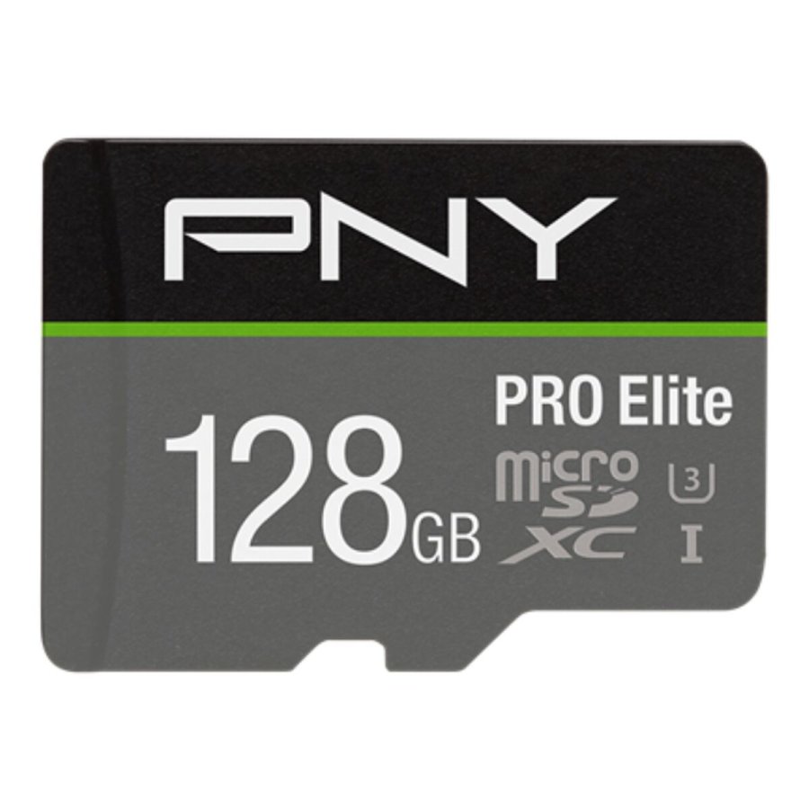 Mikro-SD-hukommelseskort med adapter PNY P-SDU128V31100PRO-GE Pro Elite C10 128 GB #1