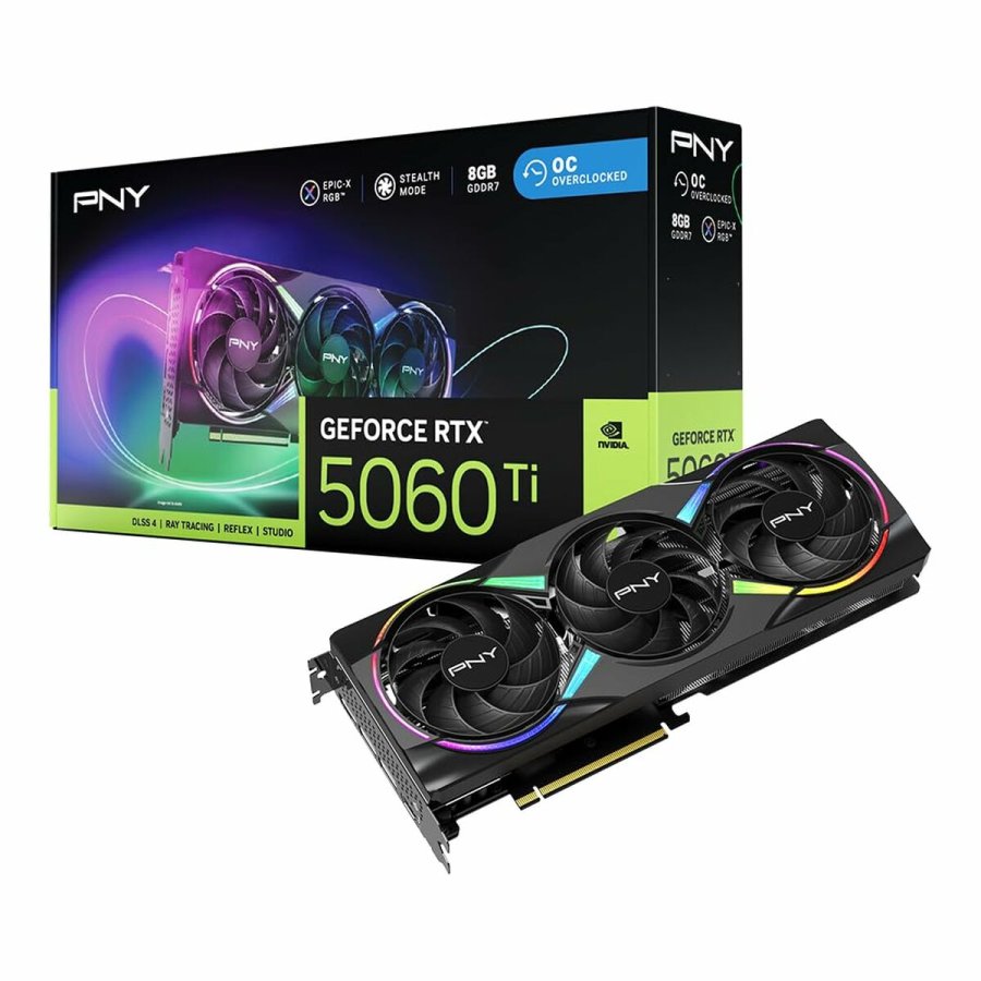 Grafikkort PNY geforce rtx 5060 ti 8 GB GDDR6X GDDR7 #5