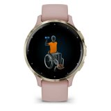 Herreur GARMIN 010-02785-03 Hvid Guld Pink #7