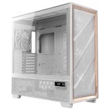 ATX Semi-t�rn kasse Antec FLUX PRO White EUV Hvid Tr� #1