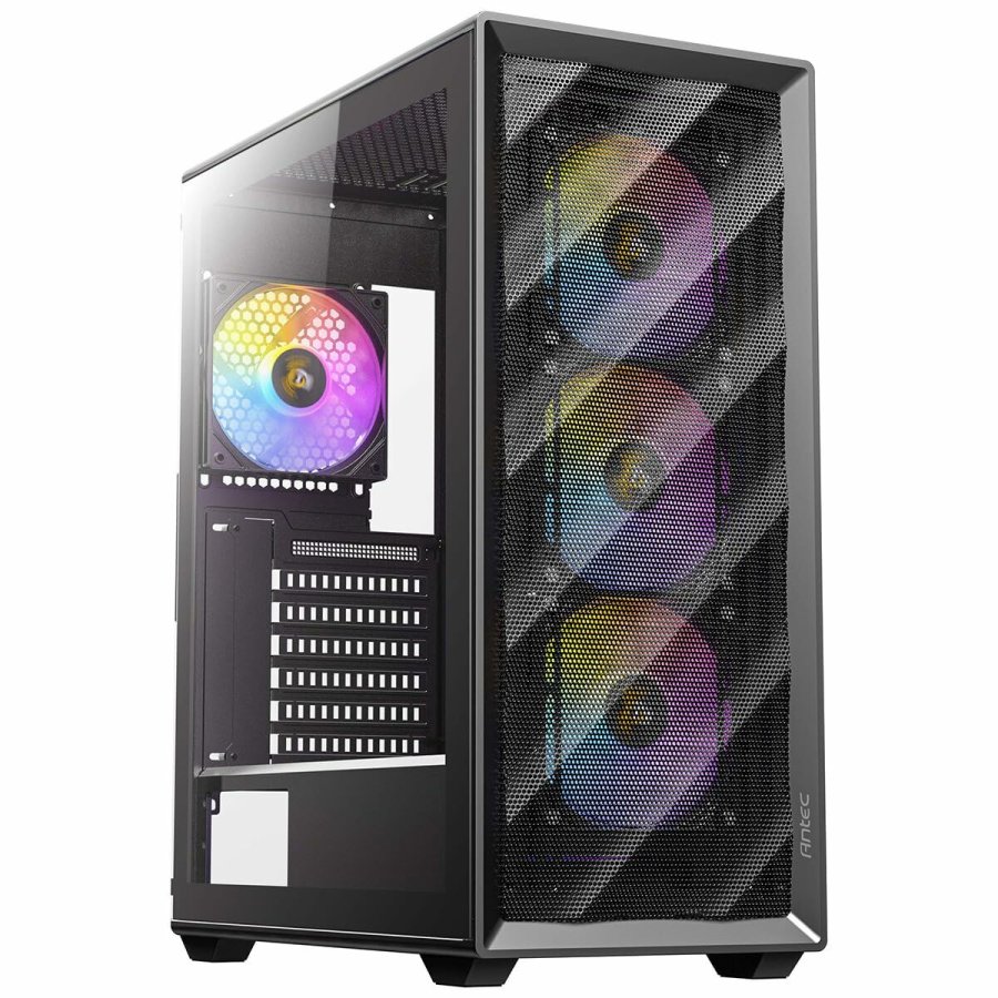 ATX Semi-t�rn kasse Antec AX85 ARGB Sort #7