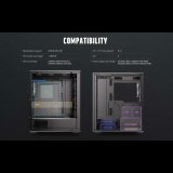 ATX Semi-t�rn kasse Antec AX85 ARGB Sort #2