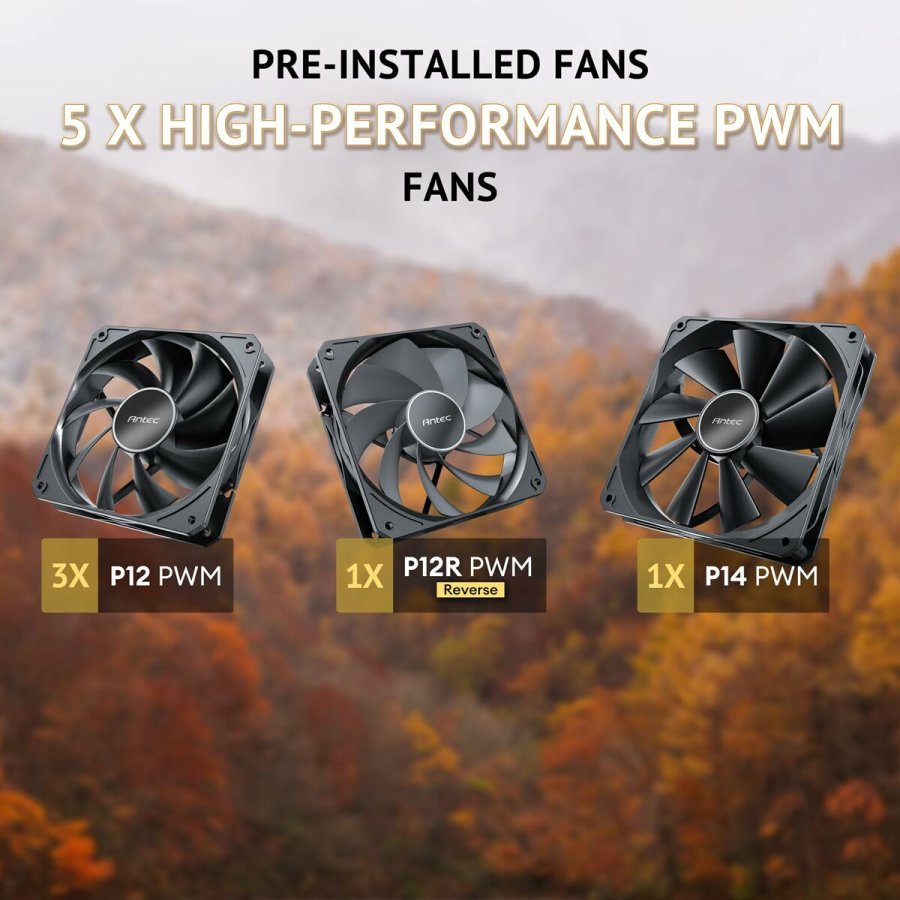 ATX Semi-t�rn kasse Antec 0-761345-10177-6 #5