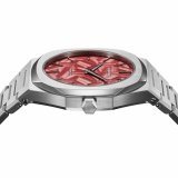 Herreur D1 Milano ULTRA THIN BARN RED Sort Slvfarvet ( 40 mm) #3