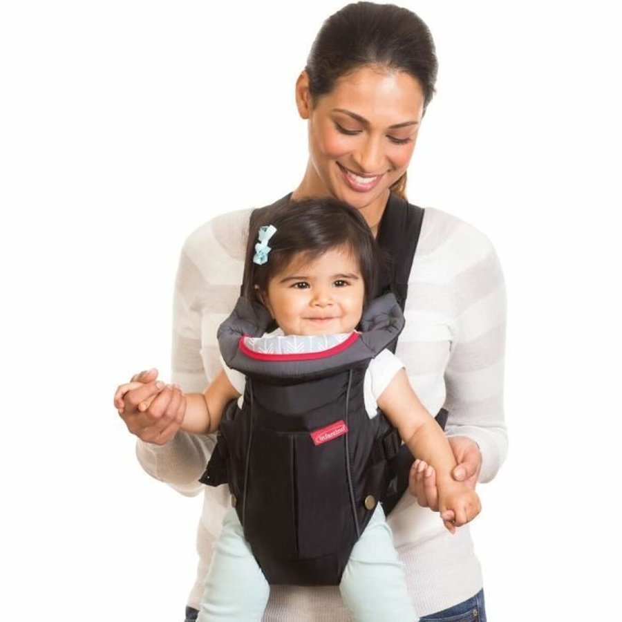 Babybrer rygsk Infantino Classic Carrier Sort + 0 mneder #5