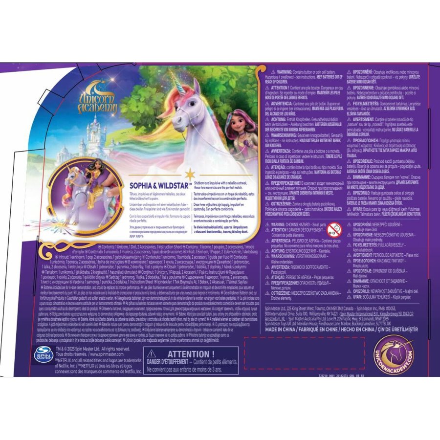 Dukke Spin Master Sophia Unicornio Wildstar (4 enheder) #2