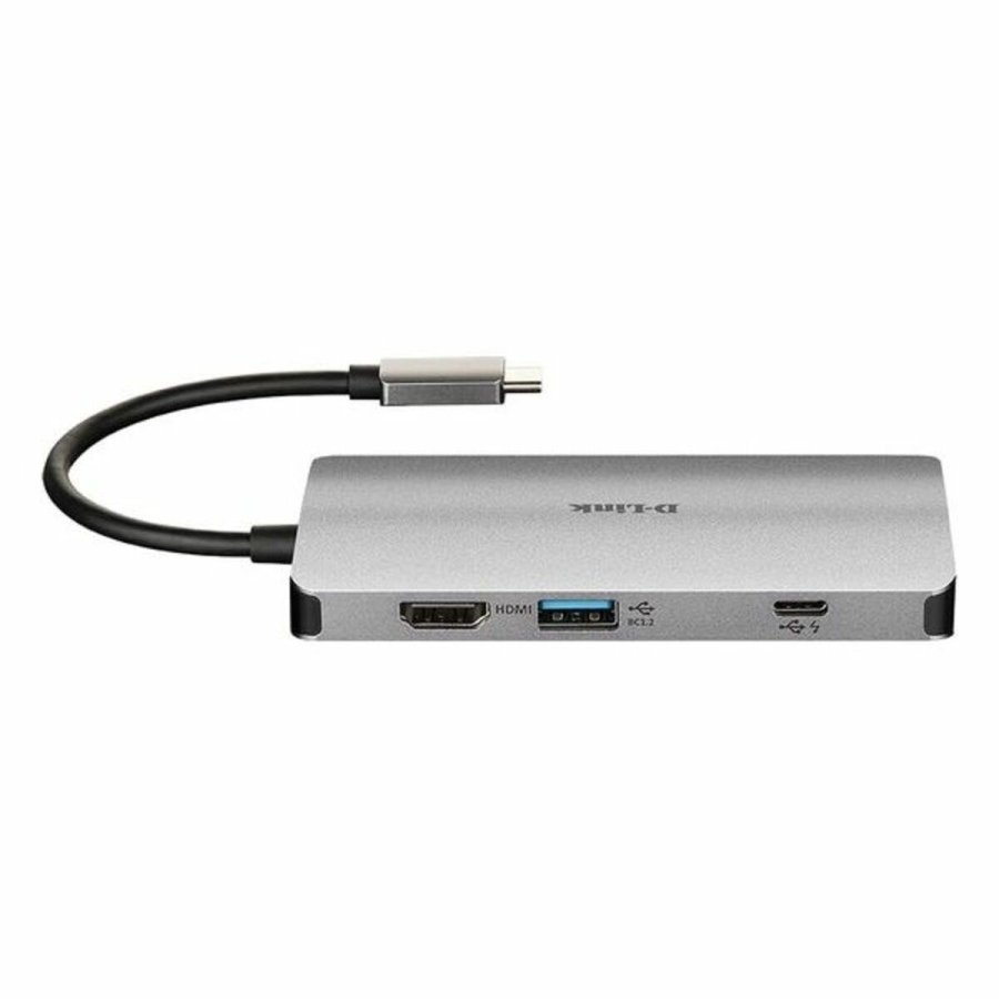 USB Hub C D-Link DUB-M810 S�lvfarvet #3