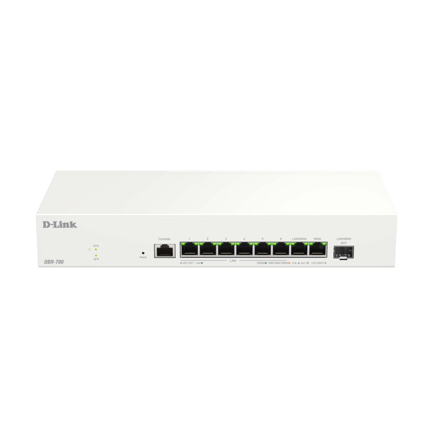 Router D-Link DBR-700 Hvid 8 Ethernet LAN #4