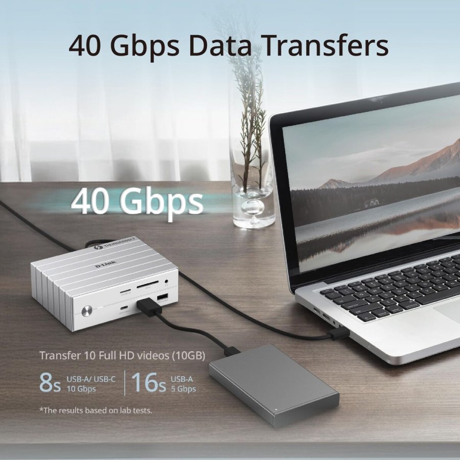 USB Hub D-Link DUF-E01/E Sort #5