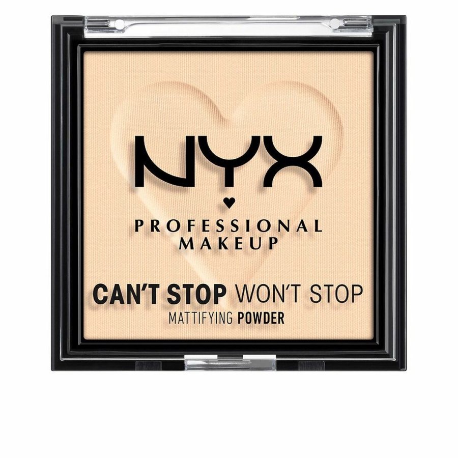 Kompakte pulvere NYX Can't Stop Won't Stop Fair (6 g) #1