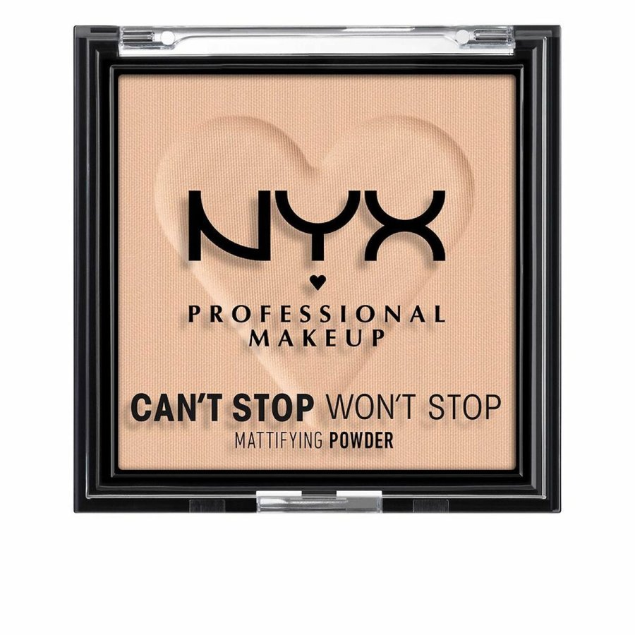 Kompakte pulvere NYX Can't Stop Won't Stop Light Medium (6 g) #1