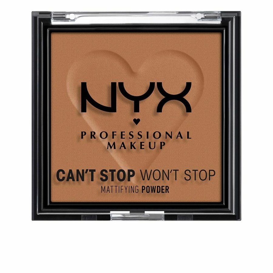 Kompakte pulvere NYX Can't Stop Won't Stop Mocha (6 g) #1