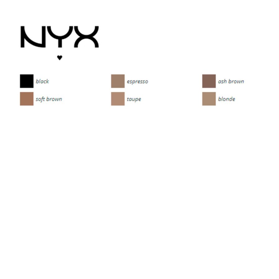 Make-up til jenbryn Precision NYX (0,13 g) #7