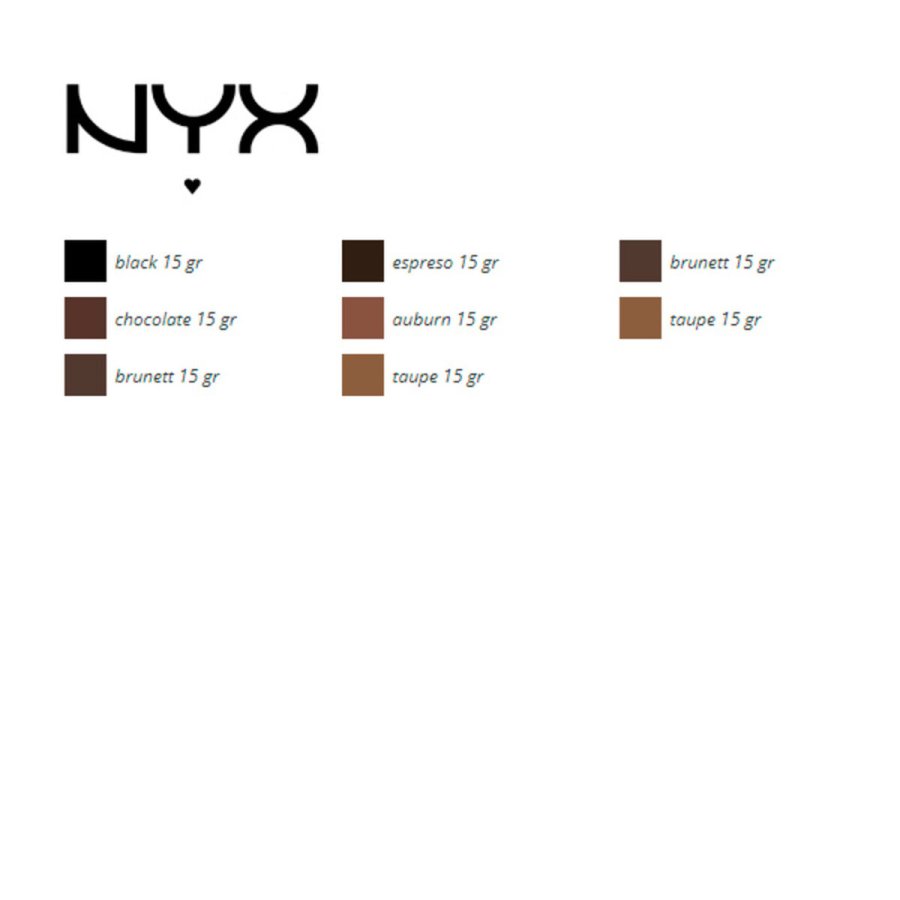 Make-up til jenbryn Fill & Fluff NYX (15 g) #5