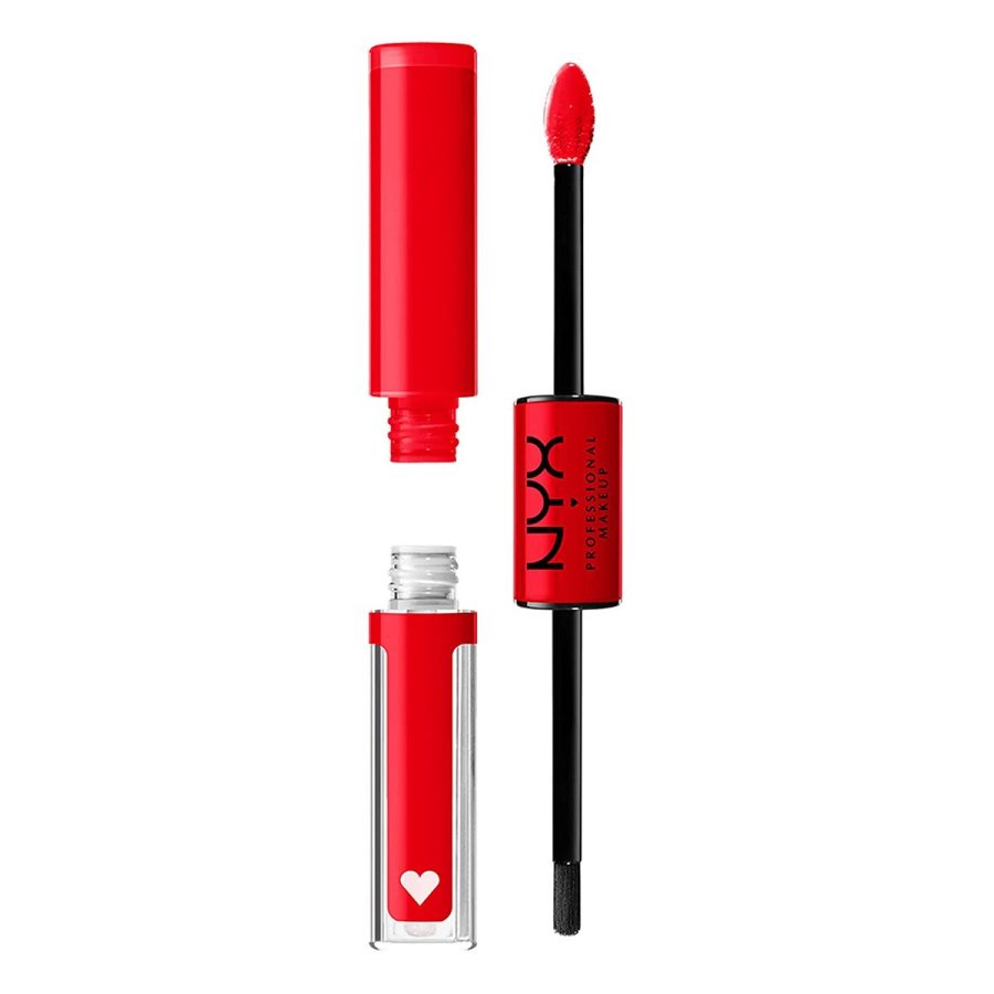 lipgloss NYX Shine Loud rebel in red #1