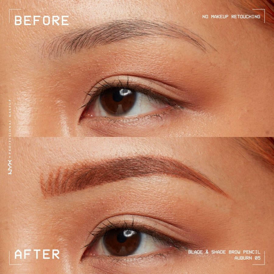 jenbrynsblyant NYX BLADE & SHADE NANO N 05-Auburn #3