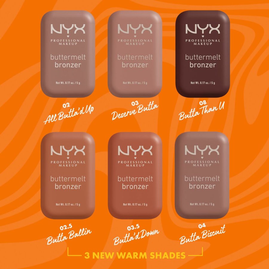 Makeup St NYX BUTTERMELT BRONZER #4