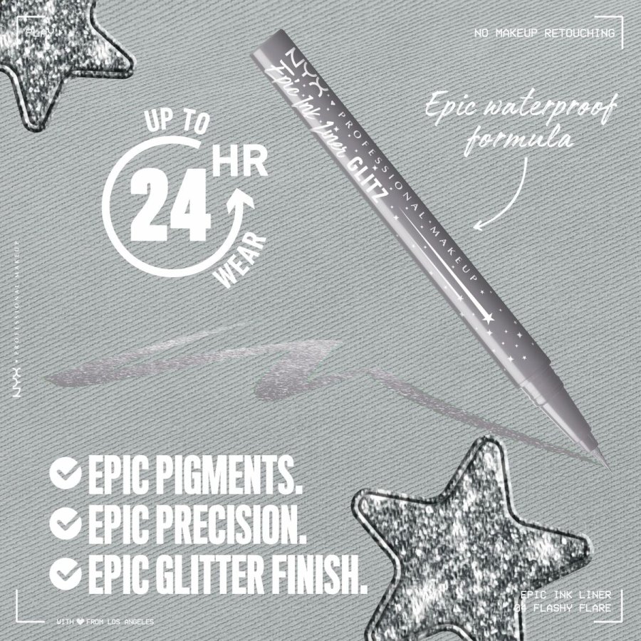 Makeup St NYX EPIC INK LINER GLITZ #3