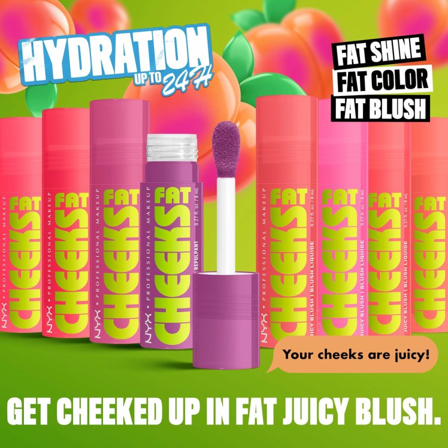 Makeup St NYX FAT CHEEKS #4