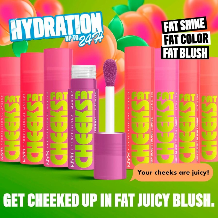 Makeup St NYX FAT CHEEKS #4