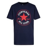 B�rne Kort�rmet T-shirt Converse CNVB CHUCK PATCH TEE 966500 BA0 Marinebl� #2