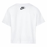 Brne Kortrmet T-shirt Nike Knit Hvid #2