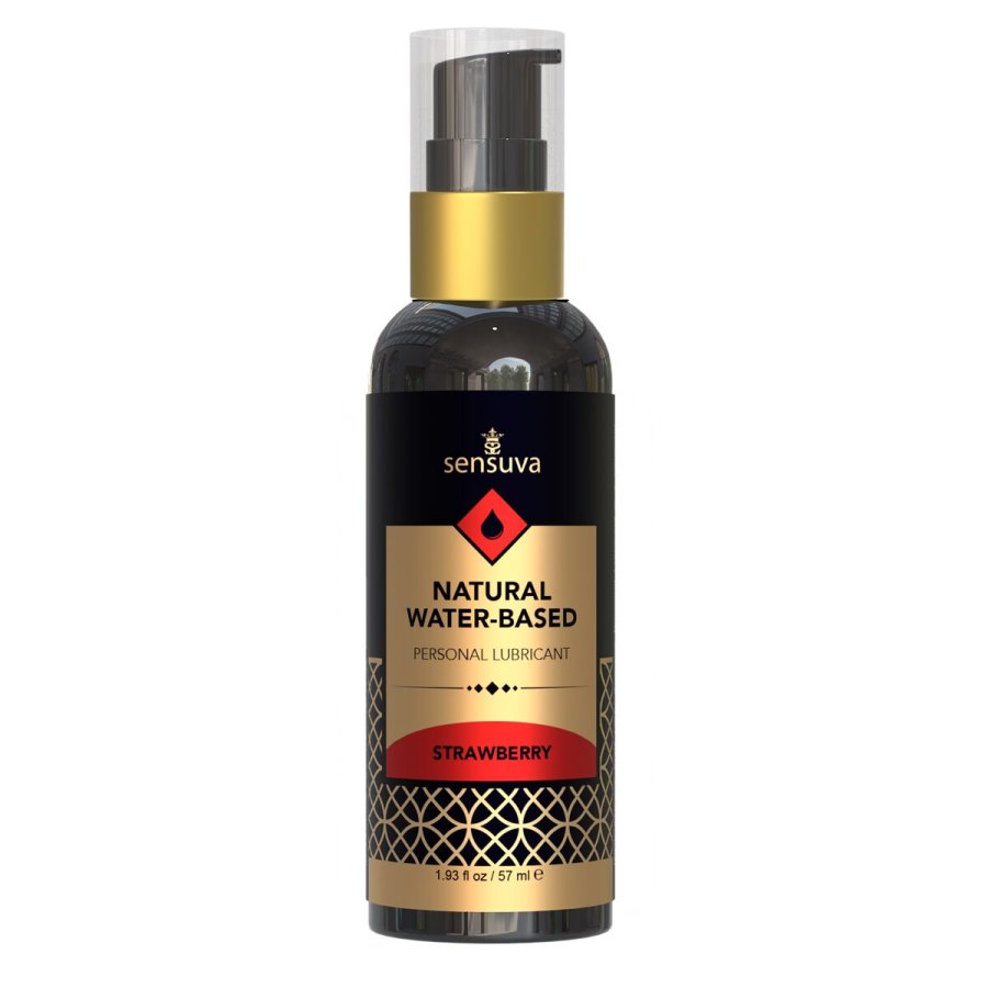 Fugtgivende Vaginalcreme Strawberry Sensuva #1