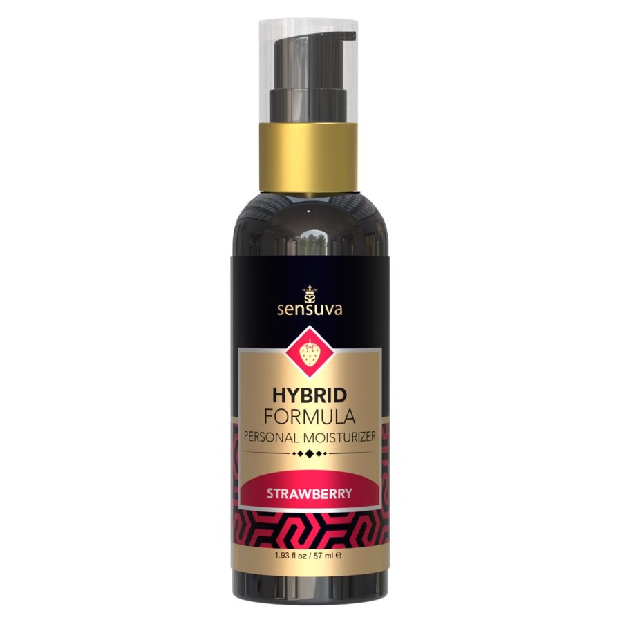 Fugtgivende Vaginalcreme Strawberry Sensuva #1