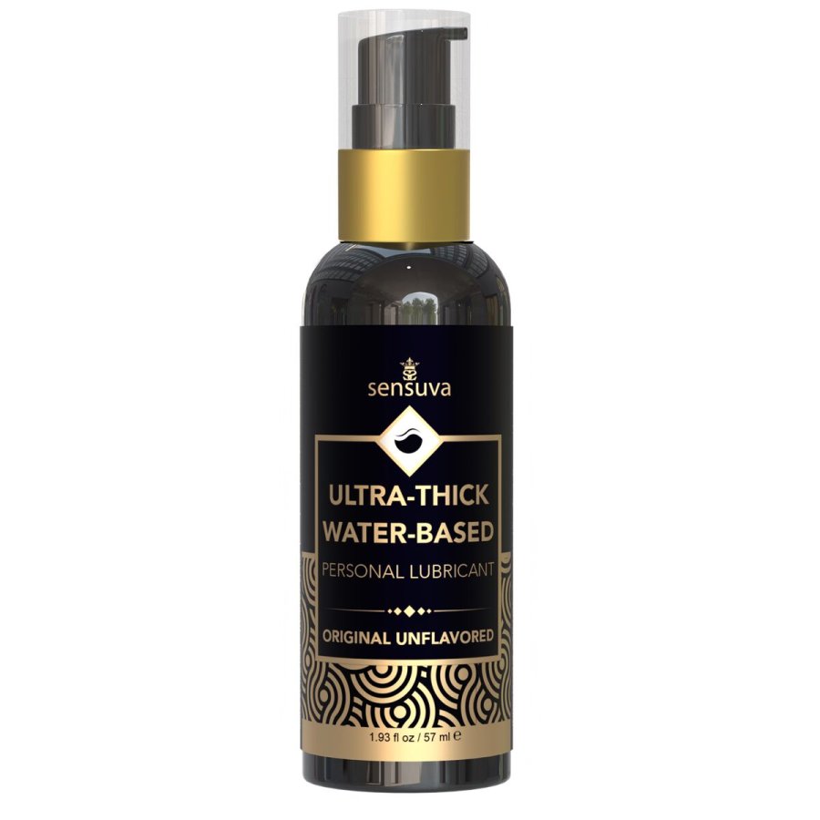 Glidecreme med smag Ultra Thick Unscented Sensuva #1