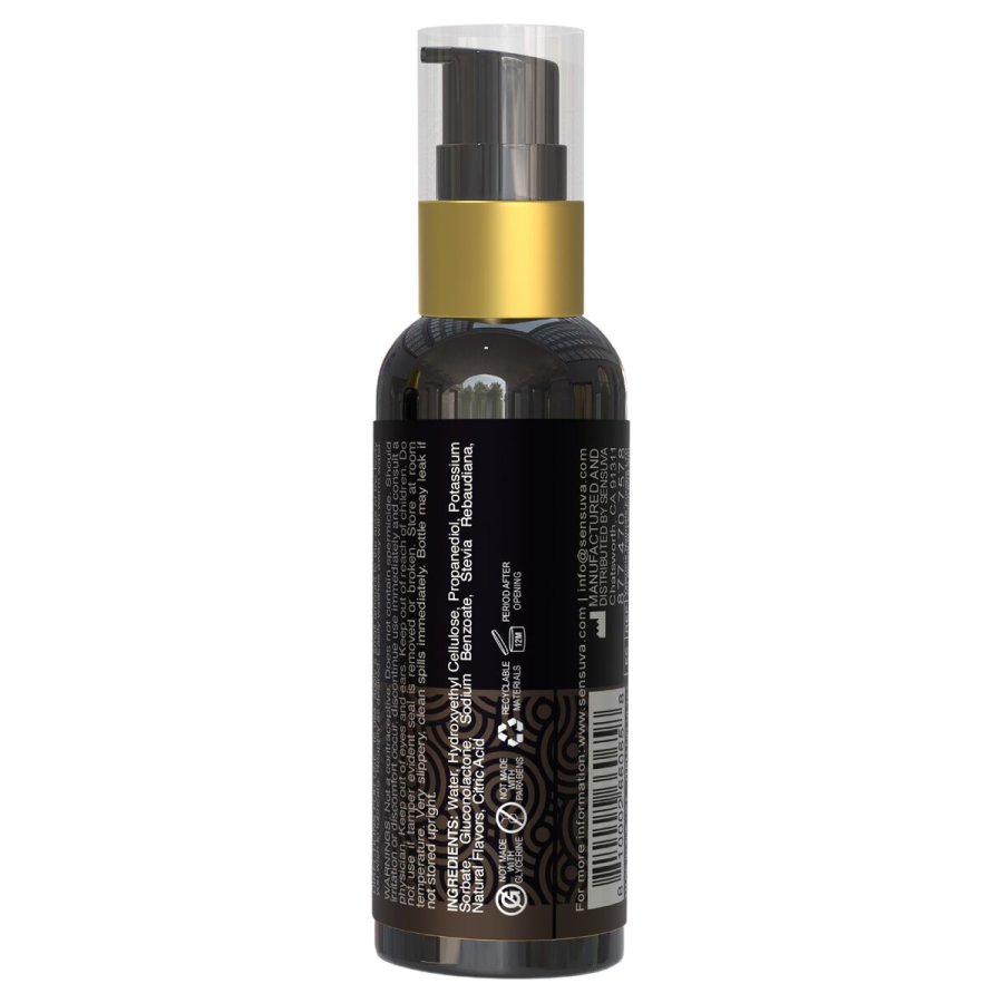 Glidecreme med smag Ultra Thick Strawberry Sensuva #3