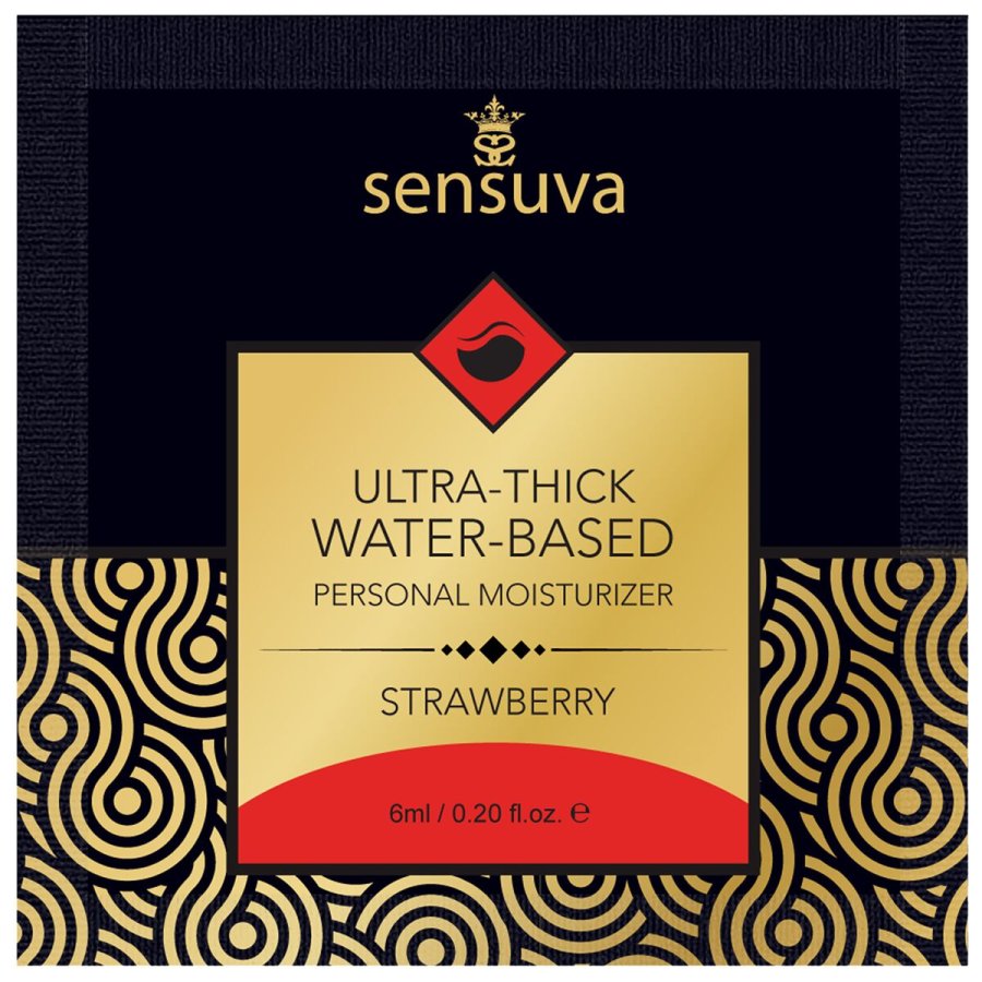 Glidecreme Sensuva Jordb�r 6 ml #1