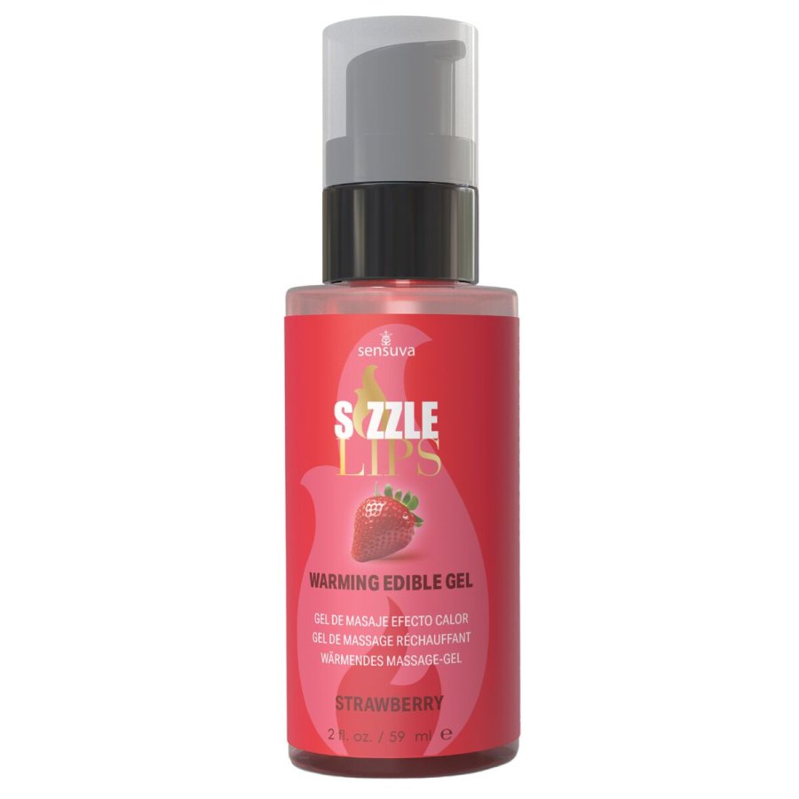 Massagegel Sensuva Jordbr 59 ml #1
