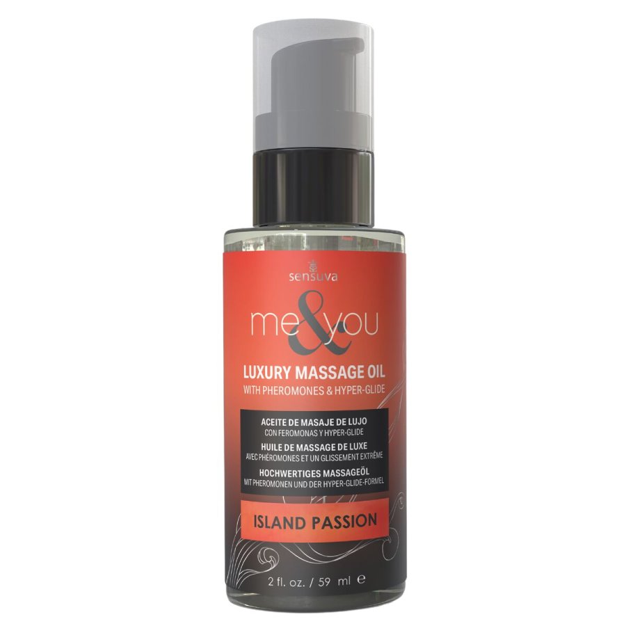 Erotisk massageolie Sensuva Passionsfrugt 59 ml #1
