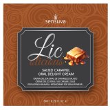 Glidecreme med smag Sensuva Karamel 6 ml #1