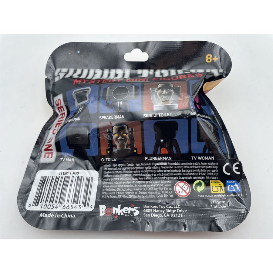 Action Figurer Skibidi Toilet Mini Mystery #2