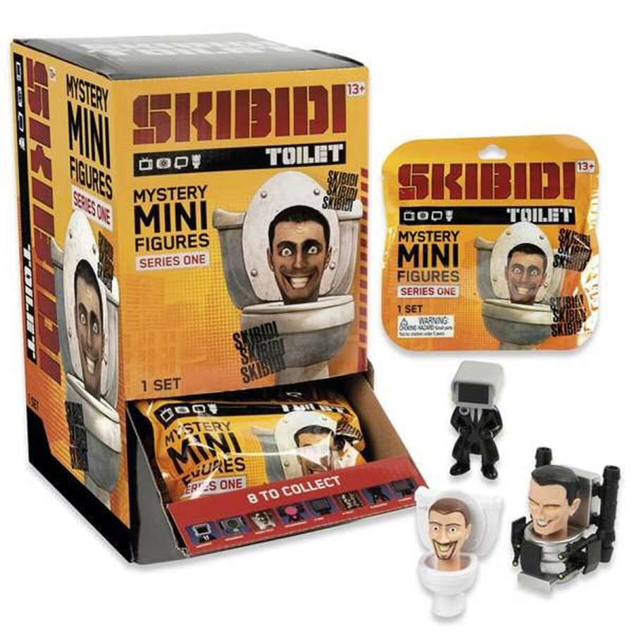 Action Figurer Skibidi Toilet Mini Mystery #1